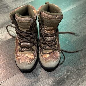 Camouflage Hiking Boots